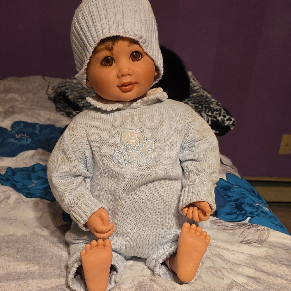 Charming Knit Outfit Baby Doll